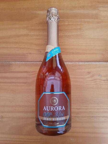 Imagem de Kit Espumante Aurora Rosé Zero Álcool 750ml 2 unidades