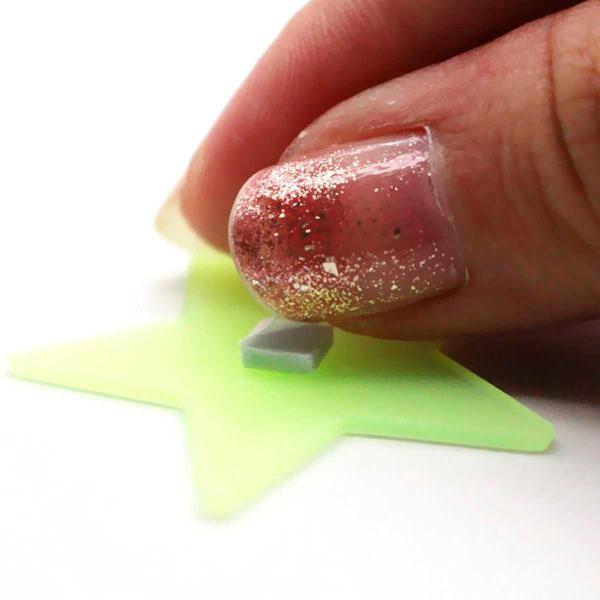 Kit Estrelas Místico Brilha Escuro Fluorescente 104Un Starma - Starmania Imagem de Kit Estrelas Místico Brilha Escuro Fluorescente 104Un Starma