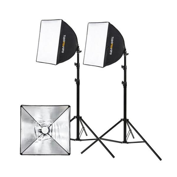 Kit Estúdio TUDOPRAFOTO 50x50 (FEBK5050-1) - 7 pçs - PRODUTO PAI Imagem de Kit Estúdio TUDOPRAFOTO 50x50 (FEBK5050-1) - 7 pçs - PRODUTO PAI