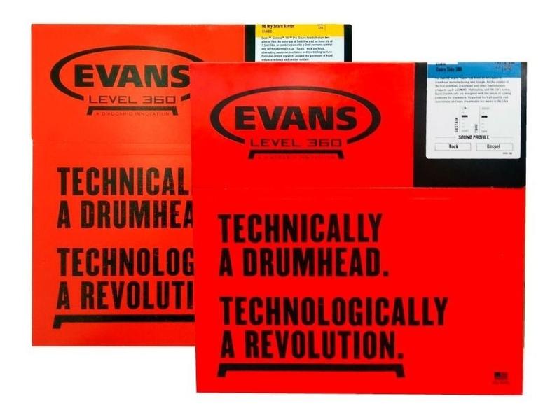 Imagem de Kit Evans Snare Pele Hd Dry 14 (b14hdd) + Hazy 14 S14h30