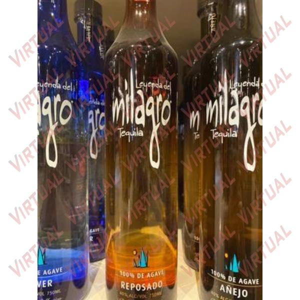 Imagem de Kit Exclusivo 3 Tequilas Milagro Silver Repousado Anejo
