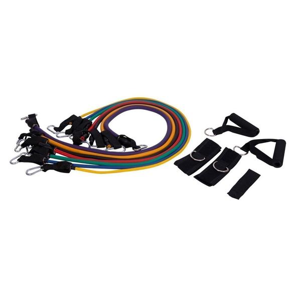 Imagem de Kit Extensor com 7 Elásticos - LiveUp Sports