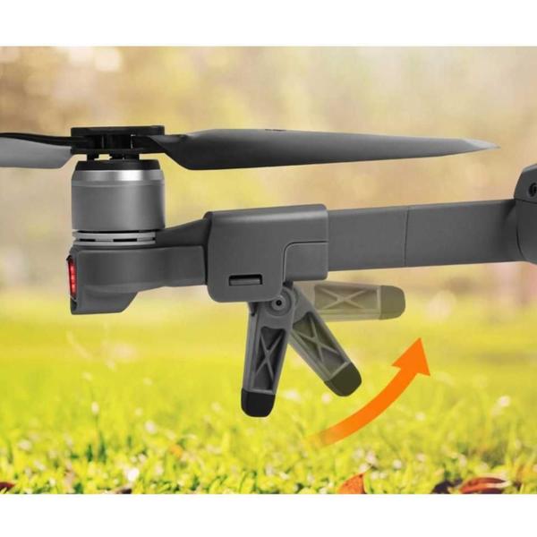 Imagem de Kit Extensores Dobráveis Pouso Drone Dji Mavic 2 Pro / Zoom Homologação: 102772006500