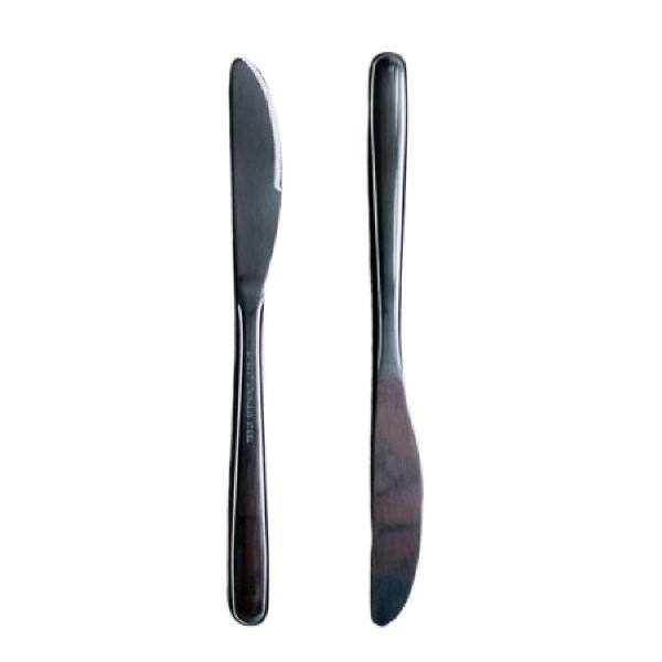 Kit faca de mesa 6 peças inox básico - Filó Modas Imagem de Kit faca de mesa 6 peças inox básico
