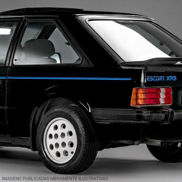 Kit Faixa Filete Compatível Escort Xr3 Mk3 83/ Adesivo Azul - SPORTINOX Imagem de Kit Faixa Filete Compatível Escort Xr3 Mk3 83/ Adesivo Azul
