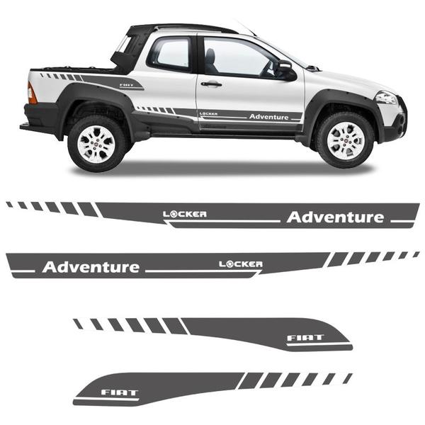 Kit Faixa Strada Adventure Locker 2008/2013 Adesivo Lateral - SPORTINOX Imagem de Kit Faixa Strada Adventure Locker 2008/2013 Adesivo Lateral