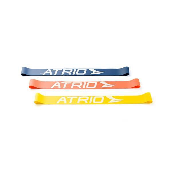 Imagem de Kit faixas elasticas mini bands atrio 3 pcs az/verm/am es124