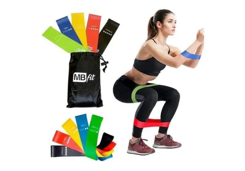 Imagem de Kit Faixas Elásticas Thera Bands para Exercícios