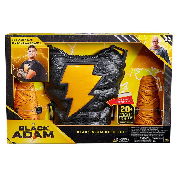 Imagem de Kit Fantasia com Luz e Som - Adão Negro - Black Adam - Sunny