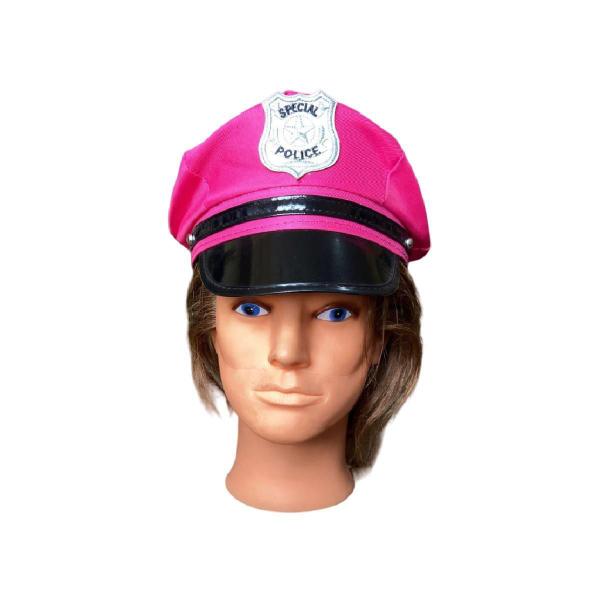 Imagem de Kit Fantasia De Casal Policial Masculino E Feminino Chapéu