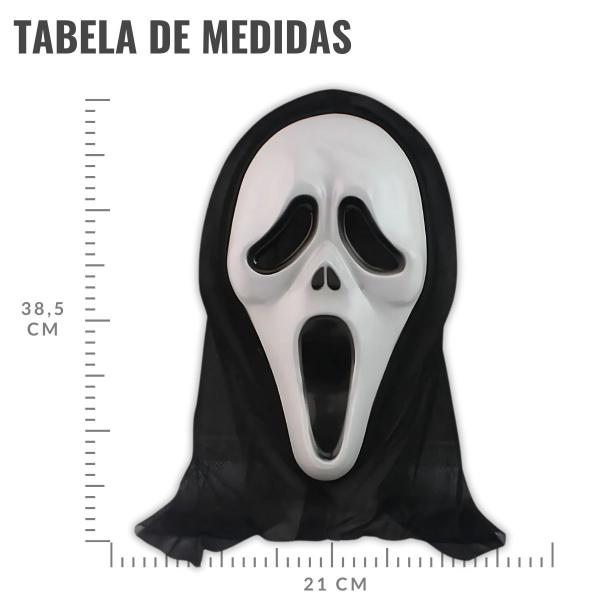 Imagem de Kit Fantasia Pânico Halloween - Adulta