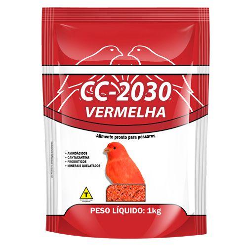 Imagem de Kit Farinhada Completo CC 2030 Biotron (1 Premium + 1 Vermelha + 1 Amarela) 1kg Comida para Canários