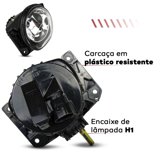 Imagem de Kit Farol Auxiliar de Milha Strada Working 2014 2015 2016 2017 2018 2019 2020 2021 2022 2023