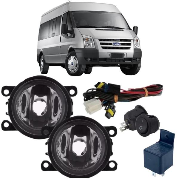 Imagem de KIT Farol Auxiliar Ford Transit 2007 a 2014