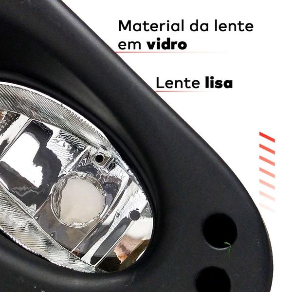 Imagem de Kit Farol de Milha Aux Fit 2009 até 2011 Botão Módulo Original