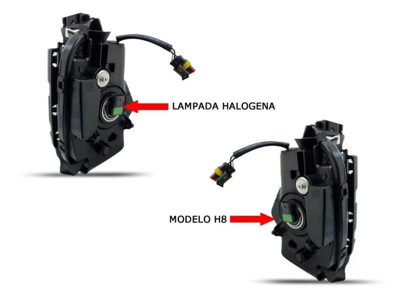 Imagem de Kit Farol De Milha + Drl Daylight Creta 2020 2021 Pcd