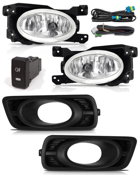 Imagem de Kit Farol De Milha Neblina Honda City 2012 2013 2014 2015