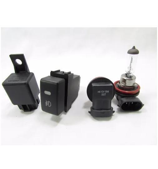 Imagem de Kit Farol De Milha Neblina Nissan Tiida 2005/08 Bot Mod Orig