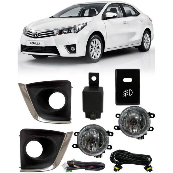 Imagem de Kit Farol De Milha Neblina Toyota Corolla 2015 2016 2017