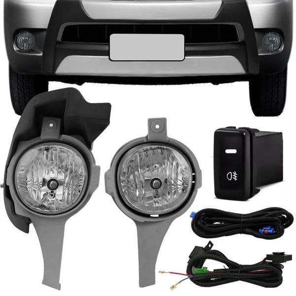 Imagem de Kit Farol De Milha Neblina Toyota Hilux 2005 2006 2007 2008