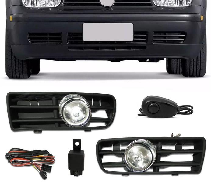 Imagem de Kit Farol De Milha Neblina Vw Golf 1999 2000/2006