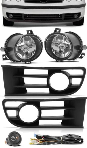 Imagem de Kit Farol de Milha Neblina Vw Polo 2003 2004 2005 2006