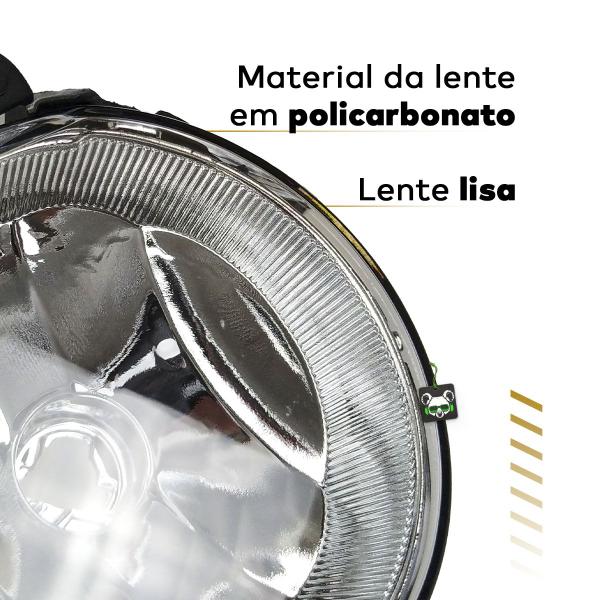 Imagem de Kit Farol de Milha Sem Grade Com Neblina Traseira Spin 2018 e 2019