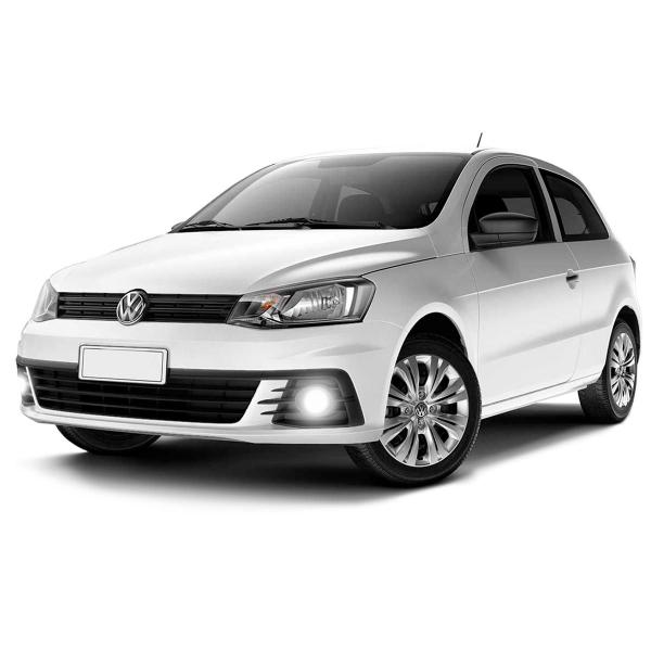 Imagem de Kit Farol de Milha Volkswagen Gol e Voyage G7 2016 a 2018 Auxiliar Neblina Botão Original