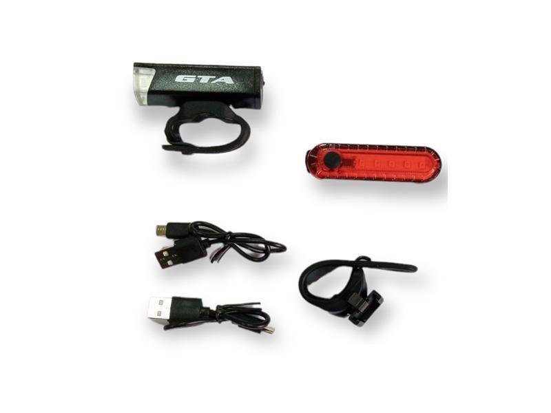 Imagem de Kit Farol Led Gta 120 Lumens + Sinalizador Traseiro Vermelho