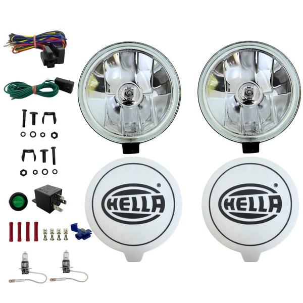 Imagem de Kit Farol Milha Auxiliar 500 FF Fusca Kombi Porsche Hella 