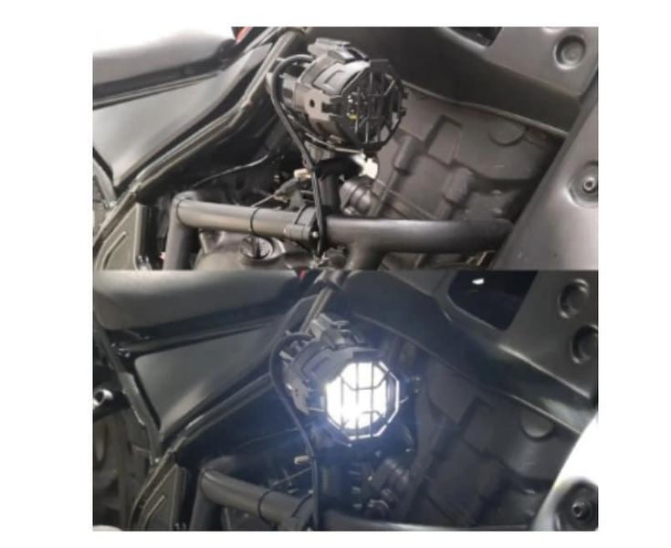 Imagem de Kit Farol Milha Auxiliar Led Bmw 1200Gs c/ Botão e chicote