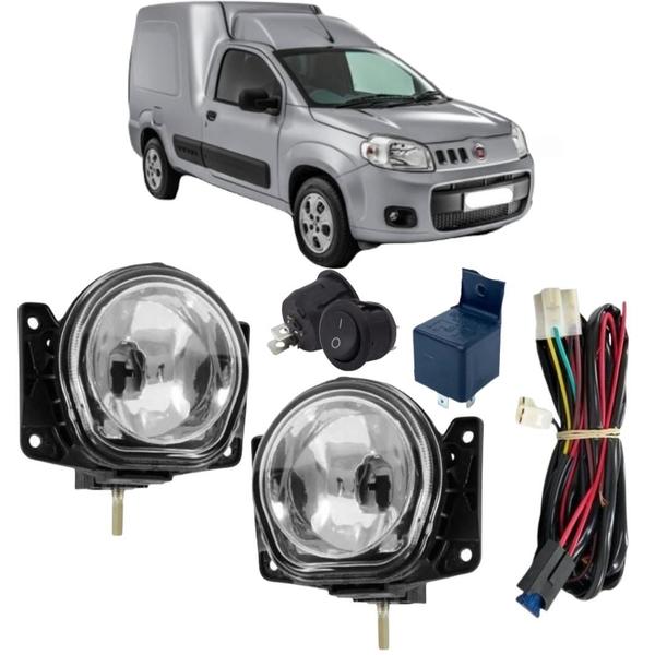 Imagem de Kit farol milha fiat fiorino 2014 ate 2021