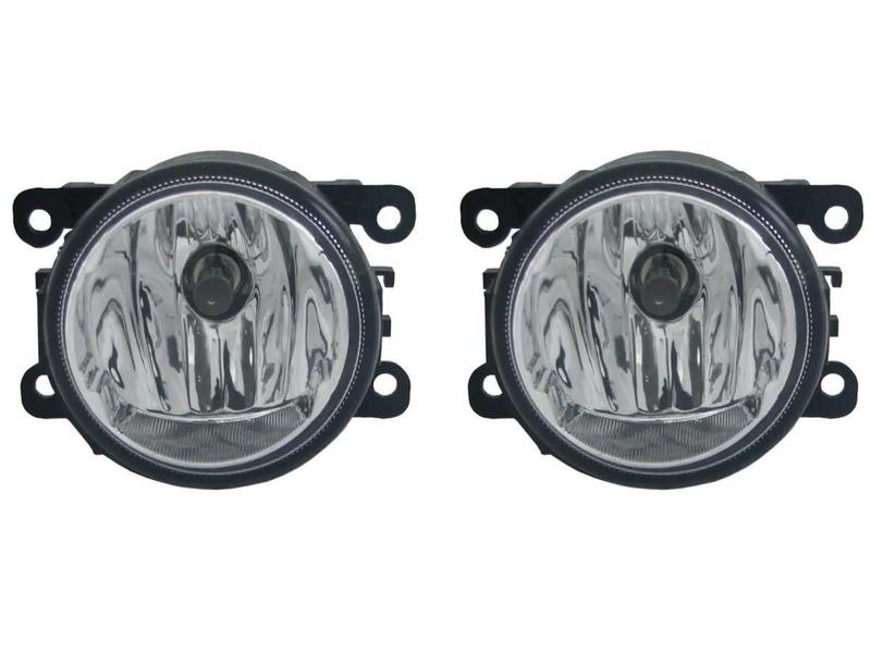 Imagem de Kit Farol Milha Mitsubishi L200 Triton 2011 2012 Com Moldura