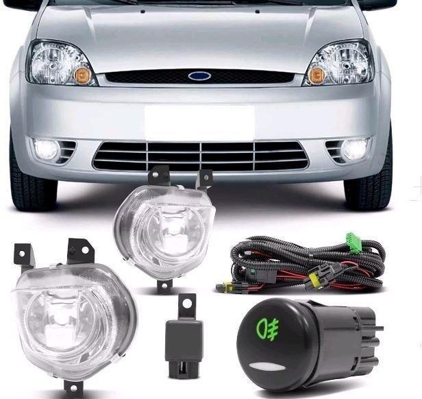 Imagem de Kit Farol Milha Neb Fiesta Super Charger 03 04 05 06 07