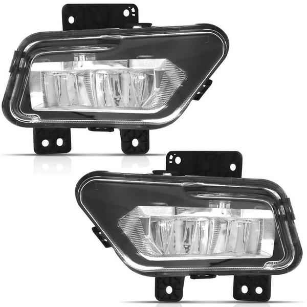 Imagem de Kit Farol Milha Neblina Fiat Pulse 2022 Em Diante Farol Led