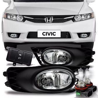 Imagem de Kit Farol Milha Neblina Honda New Civic 2009 2010 2011