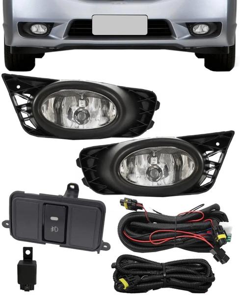 Imagem de Kit Farol Neblina Milha Honda Civic G8 2009 até 2011