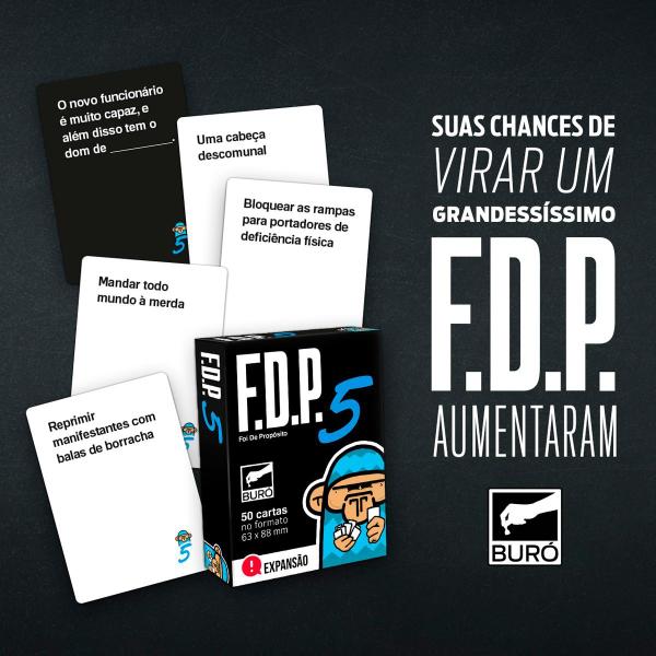 Kit Fdp Expansão 2 3 4 5 6 Foi De Propósito Buró Jogo Cartas Imagem de Kit Fdp Expansão 2 3 4 5 6 Foi De Propósito Buró Jogo Cartas