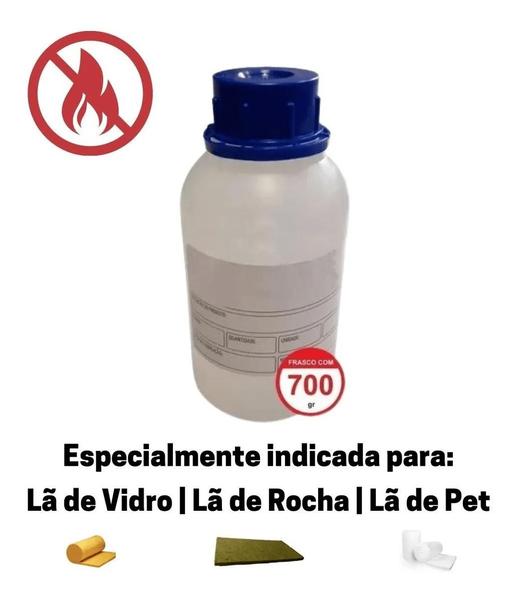 Kit Feltro Lã de Rocha 120x60cm 51 mm + Cola Incombústivel 0,5L Isolamento Acústico Térmico - EcoPortal Imagem de Kit Feltro Lã de Rocha 120x60cm 51 mm + Cola Incombústivel 0,5L Isolamento Acústico Térmico