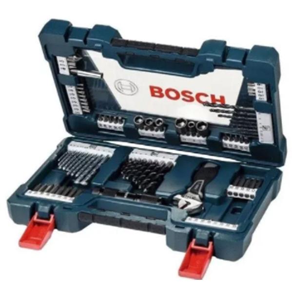 Imagem de Kit Ferramenta Brocas Titânio V-line Bosch 83 Peca