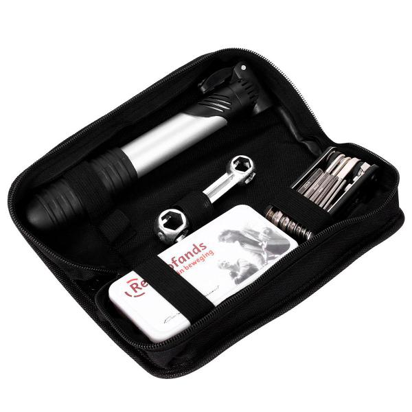 Kit Ferramentas Bike Bomba Chaves Remendo Reparo Bicicleta - BELLATOR Imagem de Kit Ferramentas Bike Bomba Chaves Remendo Reparo Bicicleta
