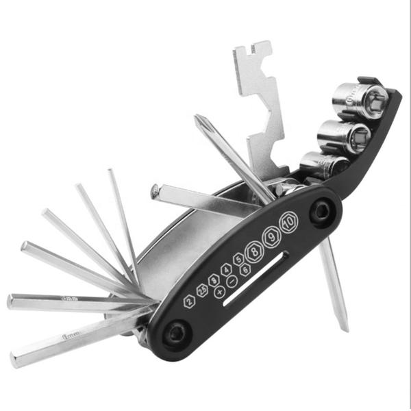 Kit Ferramentas Bike Chaves Bomba Remendo Reparo Bicicleta - Waka Imagem de Kit Ferramentas Bike Chaves Bomba Remendo Reparo Bicicleta