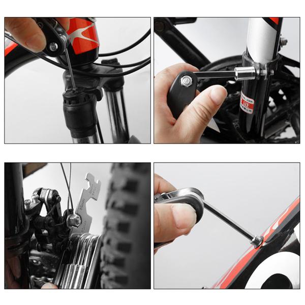 Kit Ferramentas Bike Chaves Bomba Remendo Reparo Bicicleta - Waka Imagem de Kit Ferramentas Bike Chaves Bomba Remendo Reparo Bicicleta