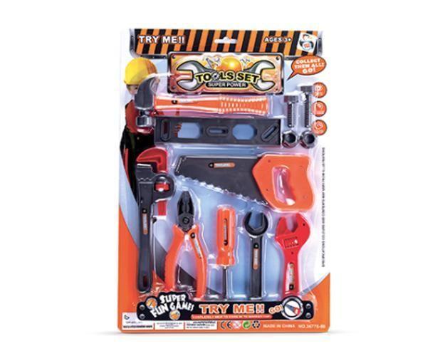 Kit Ferramentas Brinquedo Menino Infantil Completo 12 Peças - Pica-pau Imagem de Kit Ferramentas Brinquedo Menino Infantil Completo 12 Peças