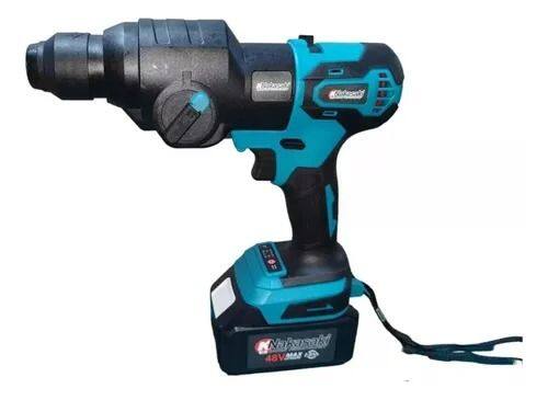 Kit Ferramentas Knakasaki 5x1 Bateria 48v Real Lançamento Azul