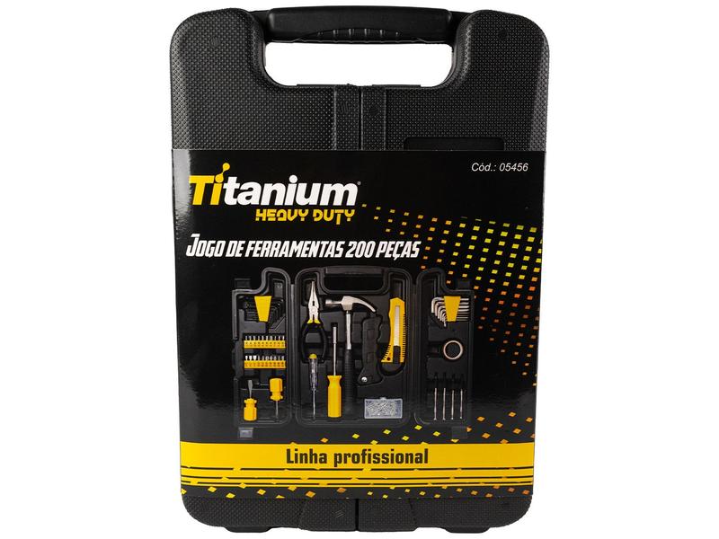 Imagem de Kit Ferramentas Titanium 200 Peças Heavy Duty