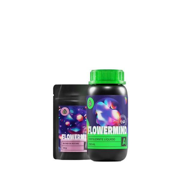 Imagem de KIT Fertilizante Flowermind Nutrição P 250ML + 32G