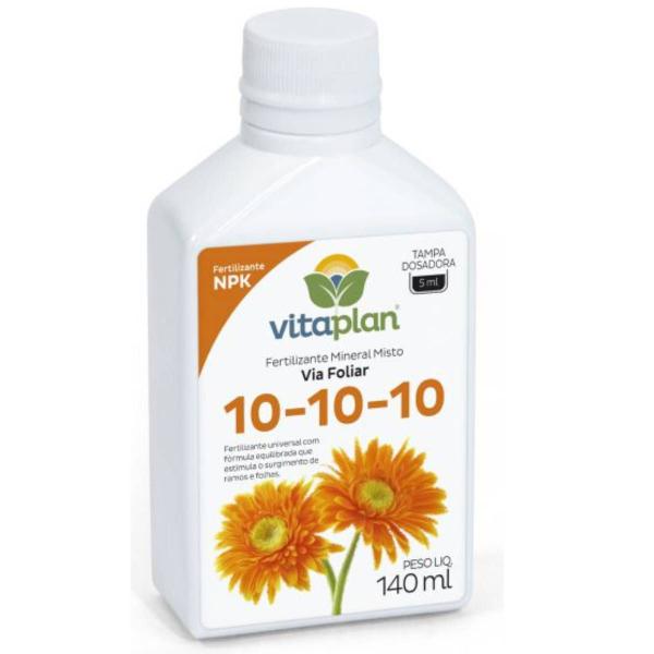 Imagem de KIT Fertilizantes NPK 10-10-10 + Enraizador (140ml) VITAPLAN