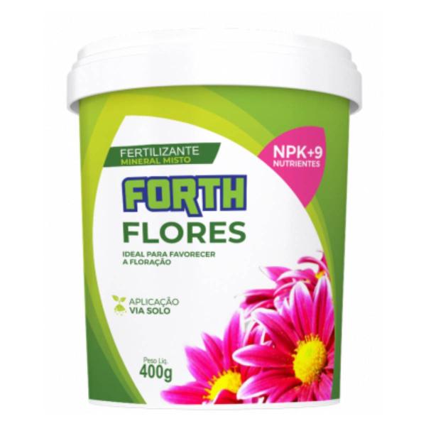 Imagem de KIT Fertilizantes para Flores + Rosa do Deserto (400g) FORTH