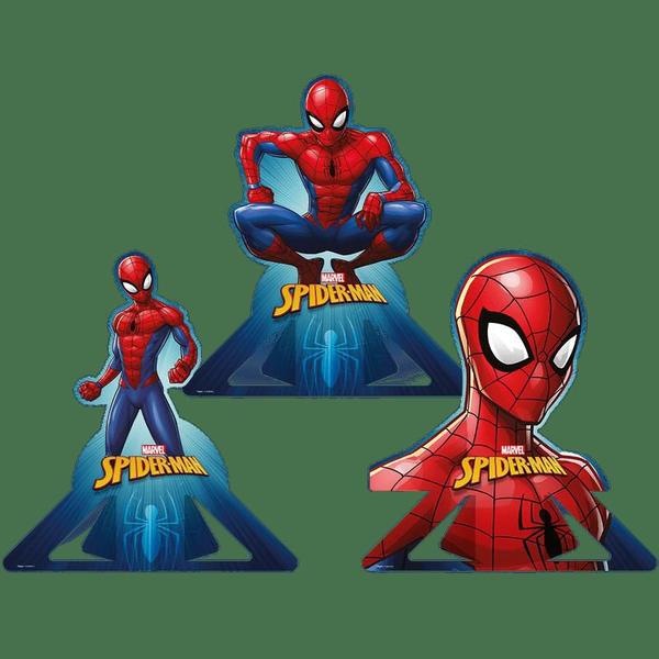 Imagem de Kit festa 136 pçs Decoração Homem Aranha anive mais completo